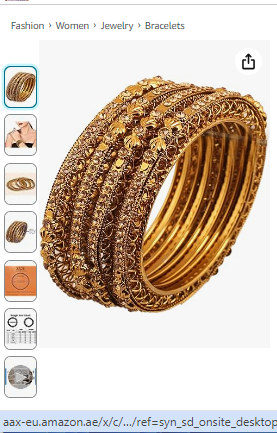 Touchstone 'Golden Bangle Collection